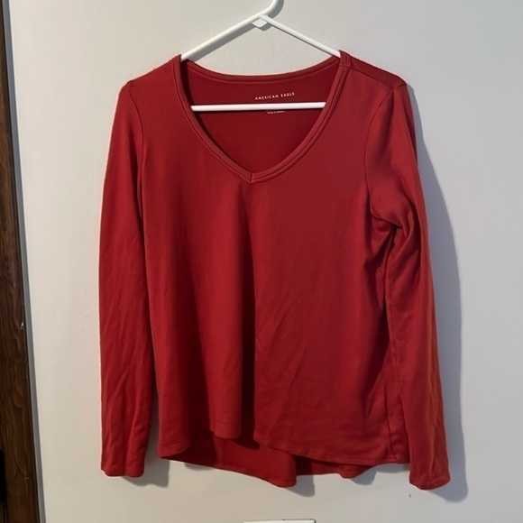American Eagle Fuzzy Long Sleeve - Picture 1 of 3